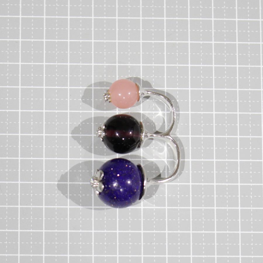 Christian Dior クリスチャンディオール ツインリング シルバー925 13 