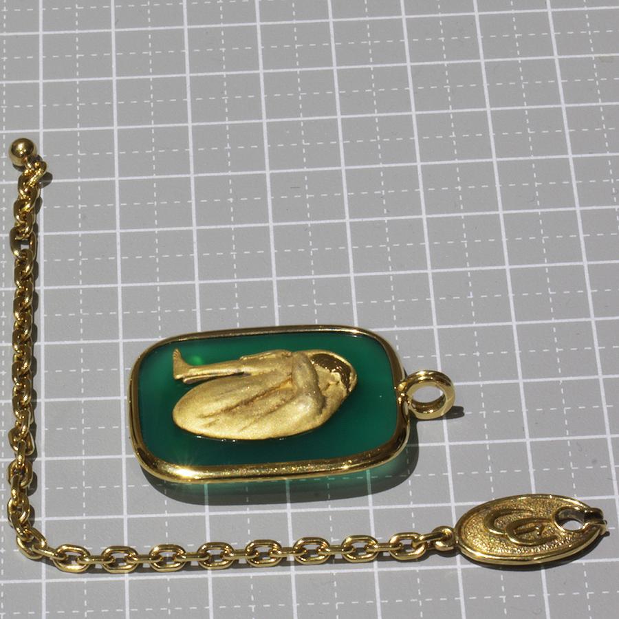 カレライカレラ キーホルダー チャーム アダム イブ 中古 SV925 D9858 