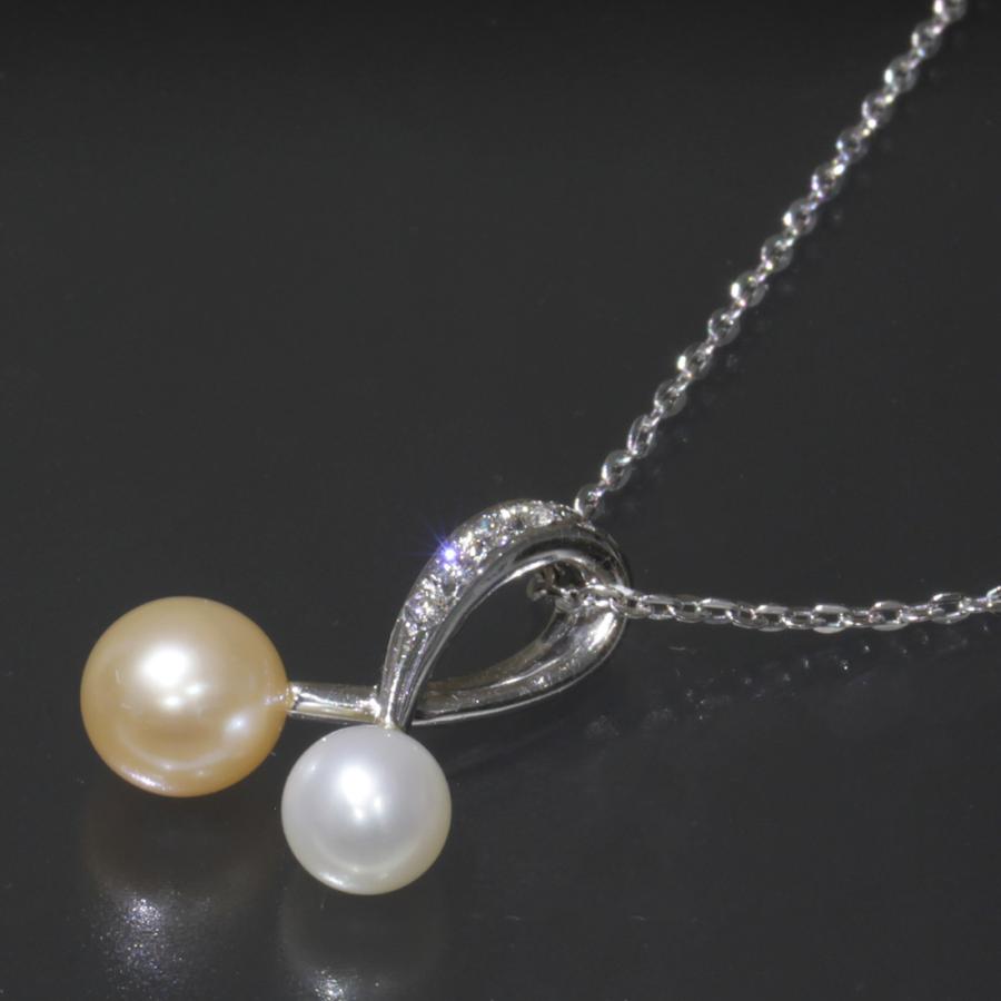 MIKIMOTO ミキモト k18 一粒パールネックレス アコヤ真珠 本真珠淡水