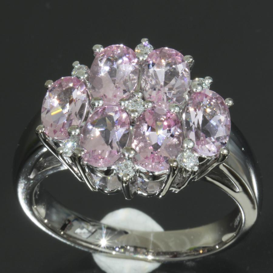 アンブローズ Ambrose モルガナイト2.48ct リング 指輪 ダイヤ 約15.5 
