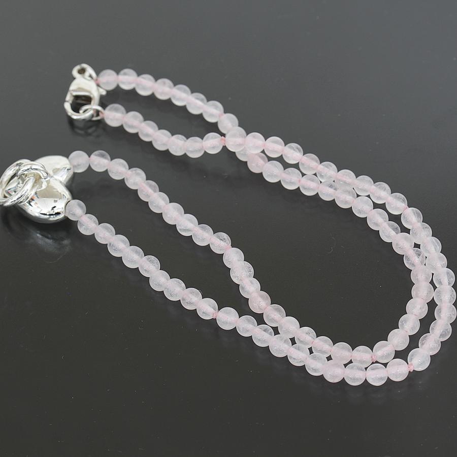 TIFFANY&Co.（ティファニー） ローズクオーツ ネックレス シルバー925 
