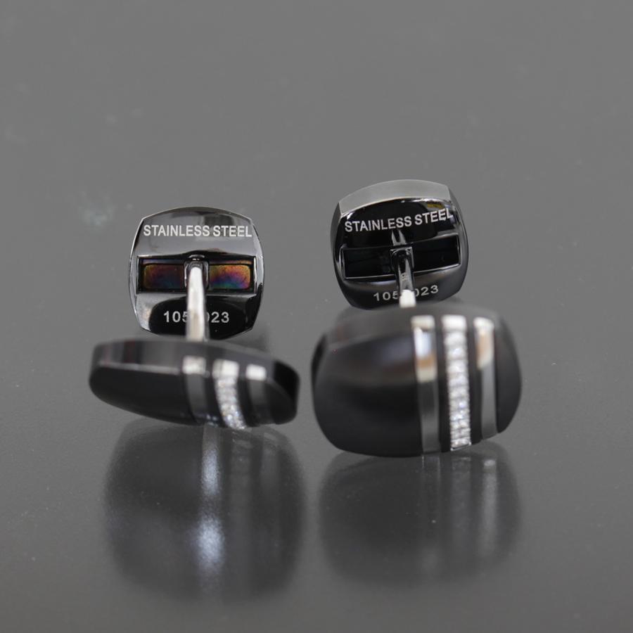 CHAUMET ショーメ ダンディ ダイヤ カフス メンズ 黒セラミック  