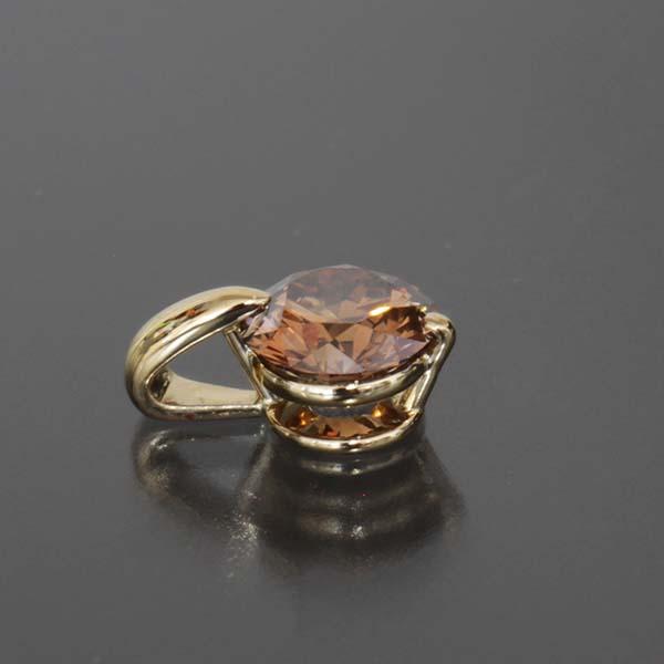 MIKIMOTO（ミキモト） 大粒ブラウンダイヤ1.42ct ペンダントトップ