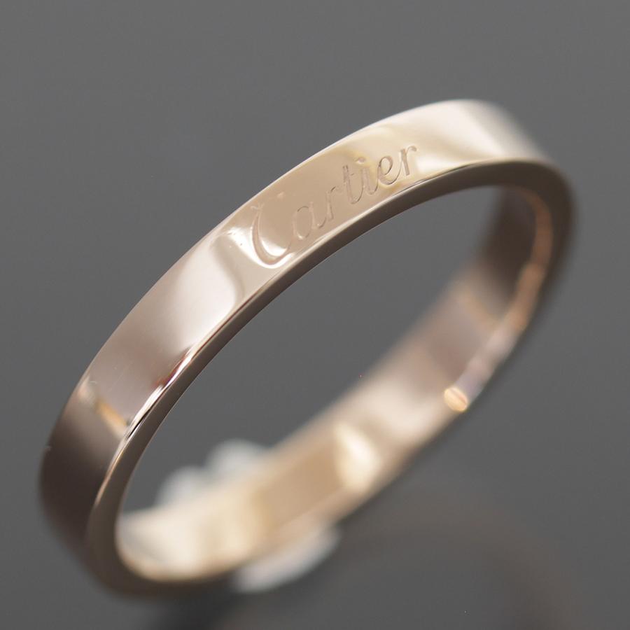 Cartier カルティエ エングレ リング 18.5号(59) K18PG AU750 メンズ  