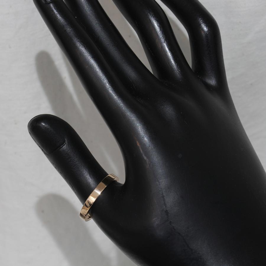 カルティエ Cartier エングレ リング 18.5号(59) K18PG AU750 メンズ