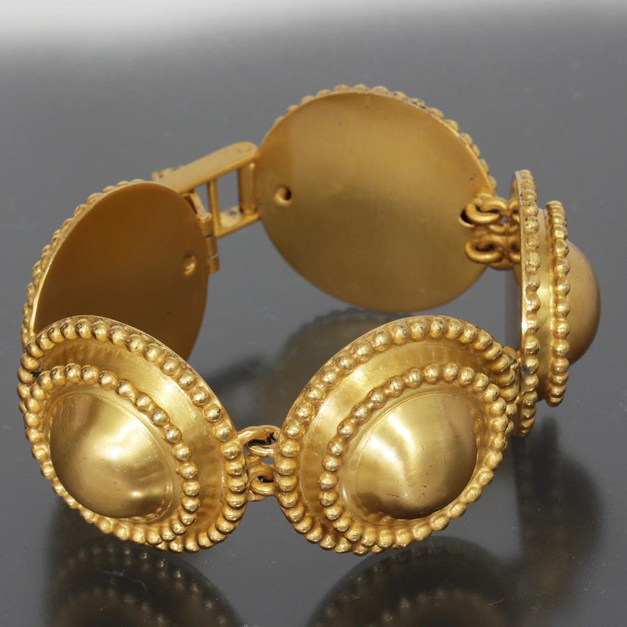 LOEWE（ロエベ） ゴールド ブレスレット メタル 美品 バングル E1226