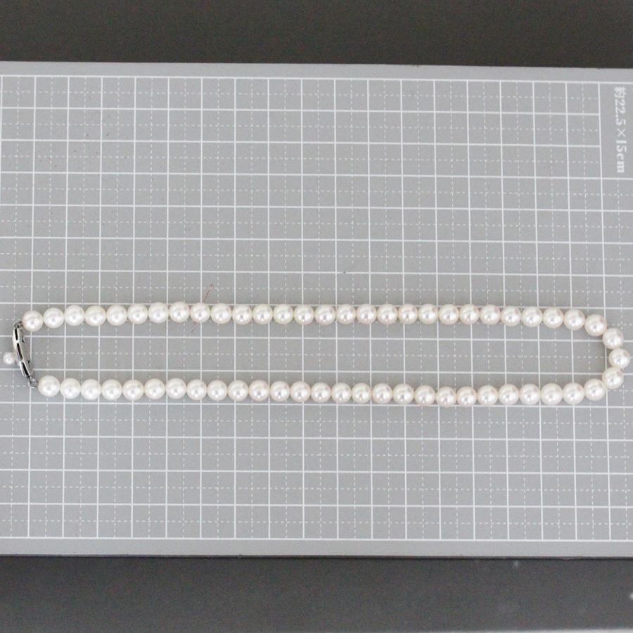 TASAKI（タサキ） アコヤパール 6mm玉 ネックレス 38cm シルバー留め具