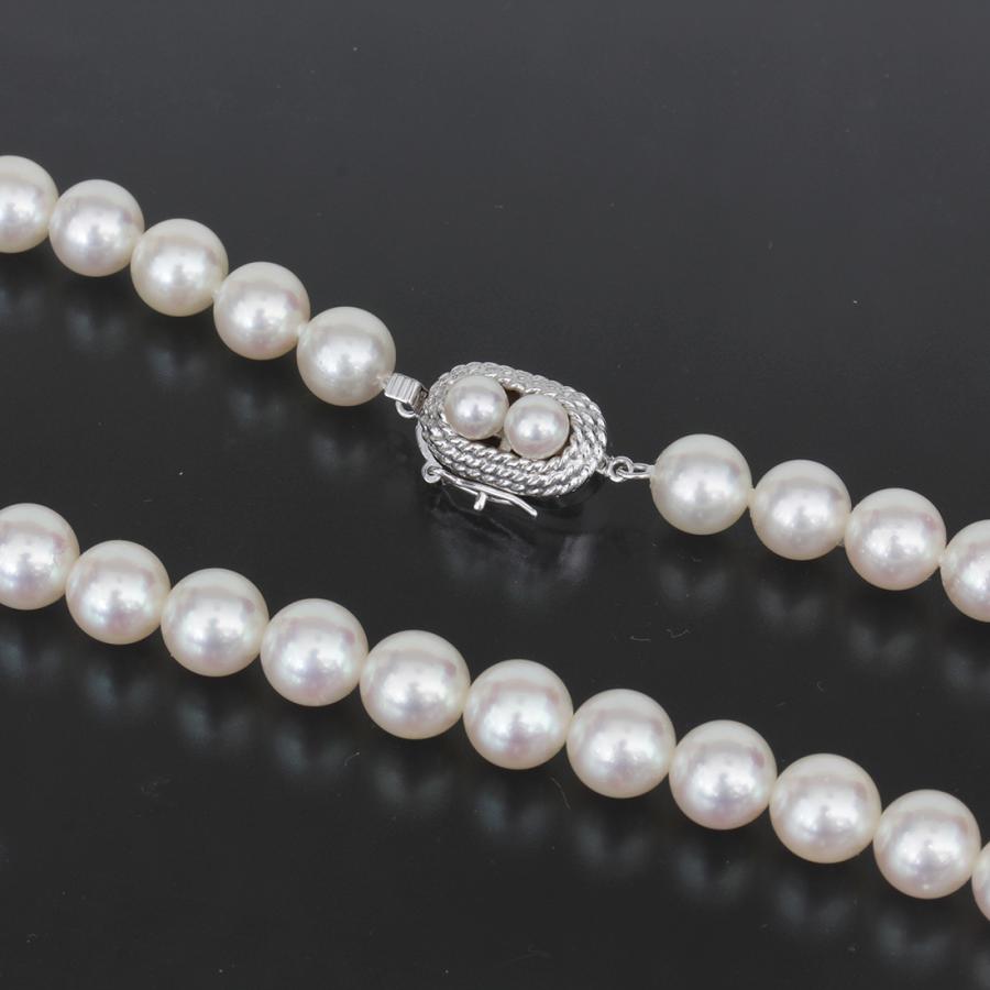 TASAKI（タサキ） 糸交換済 ネックレス アコヤパール7.5mm玉 43cm 