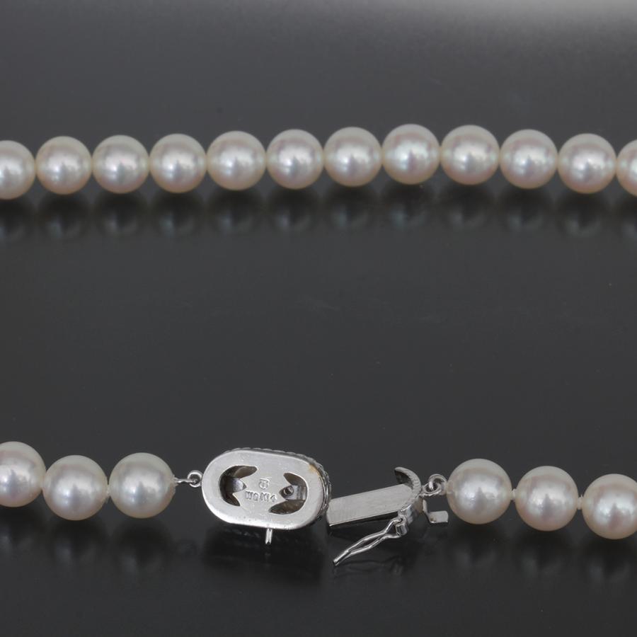 TASAKI（タサキ） 糸交換済 ネックレス アコヤパール7.5mm玉 43cm 