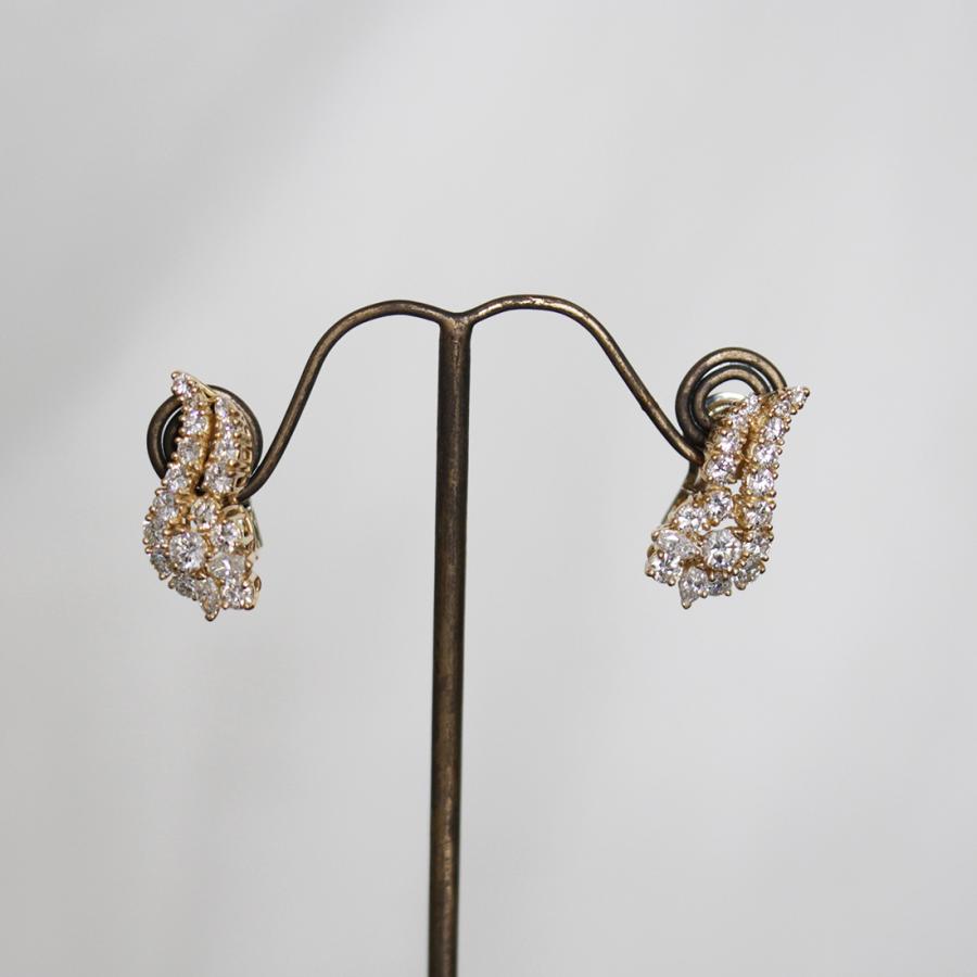 MORABITO モラビト ダイヤ イヤリング K18YG 18KT 10.3g ピアス  