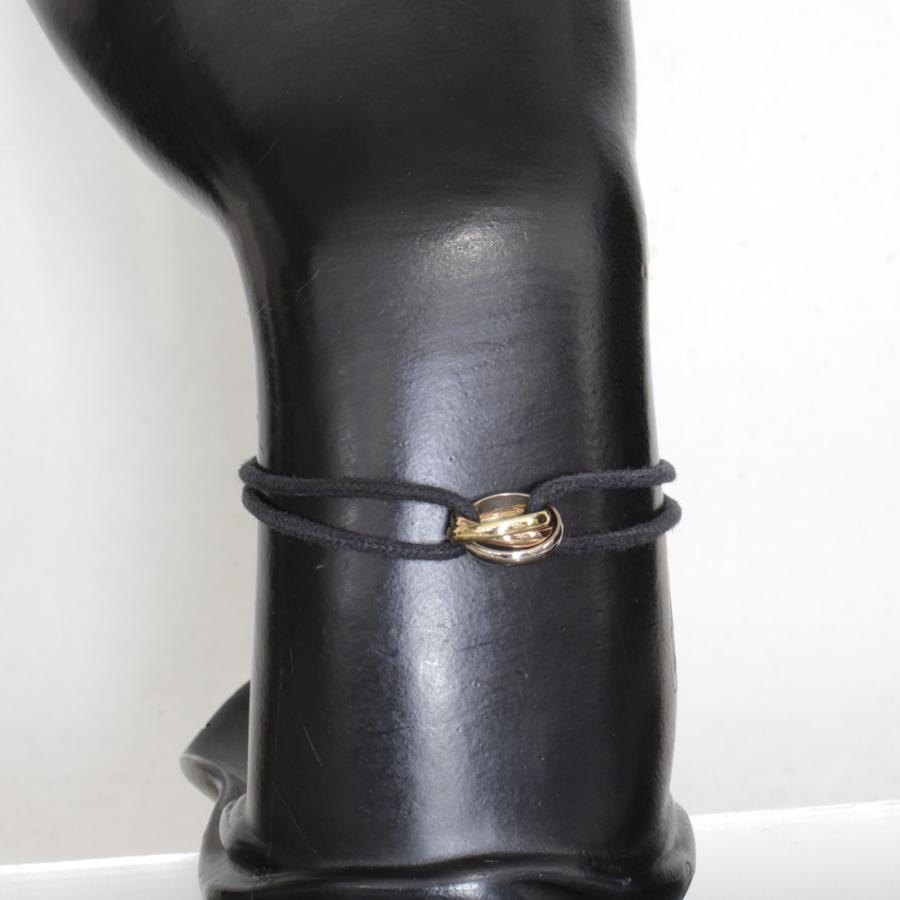 【美品】Cartier トリニティ　ブレスレット　交換用コード4本付 imgrc0084513569.jpg