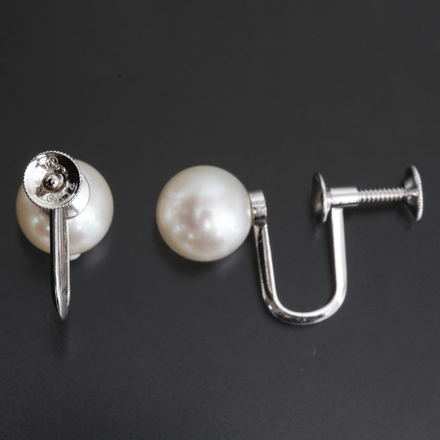MIKIMOTO（ミキモト） アコヤパール8.2mm イヤリング K14WG