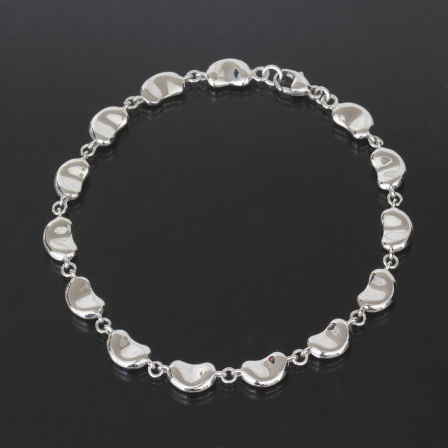 ティファニー ビーンズ 数珠 ブレスレット SV925 シルバー E1623