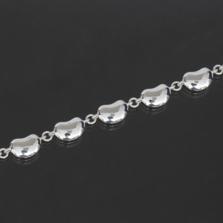 ティファニー ビーンズ 数珠 ブレスレット SV925 シルバー E1623