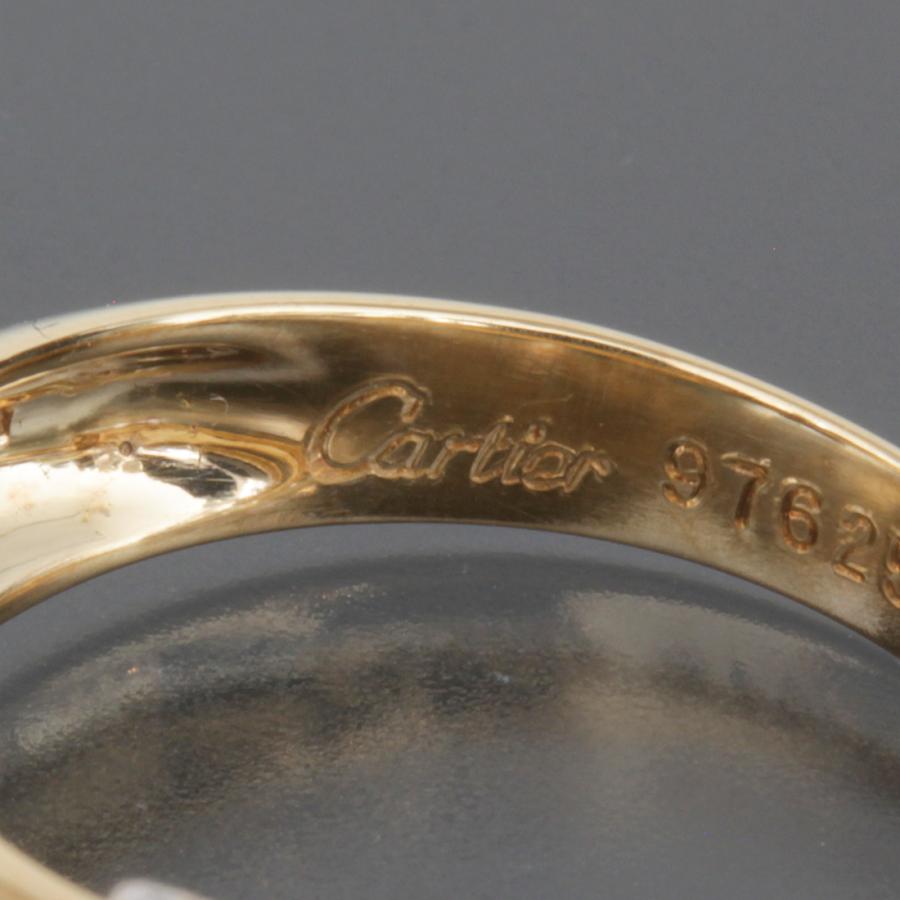 ハンバーグ1989Cartier トリニティ2C K18 LMリング　53 Cartier - カルティエ 2C リング LM K18スリーカラー ＃53 K18 スリー