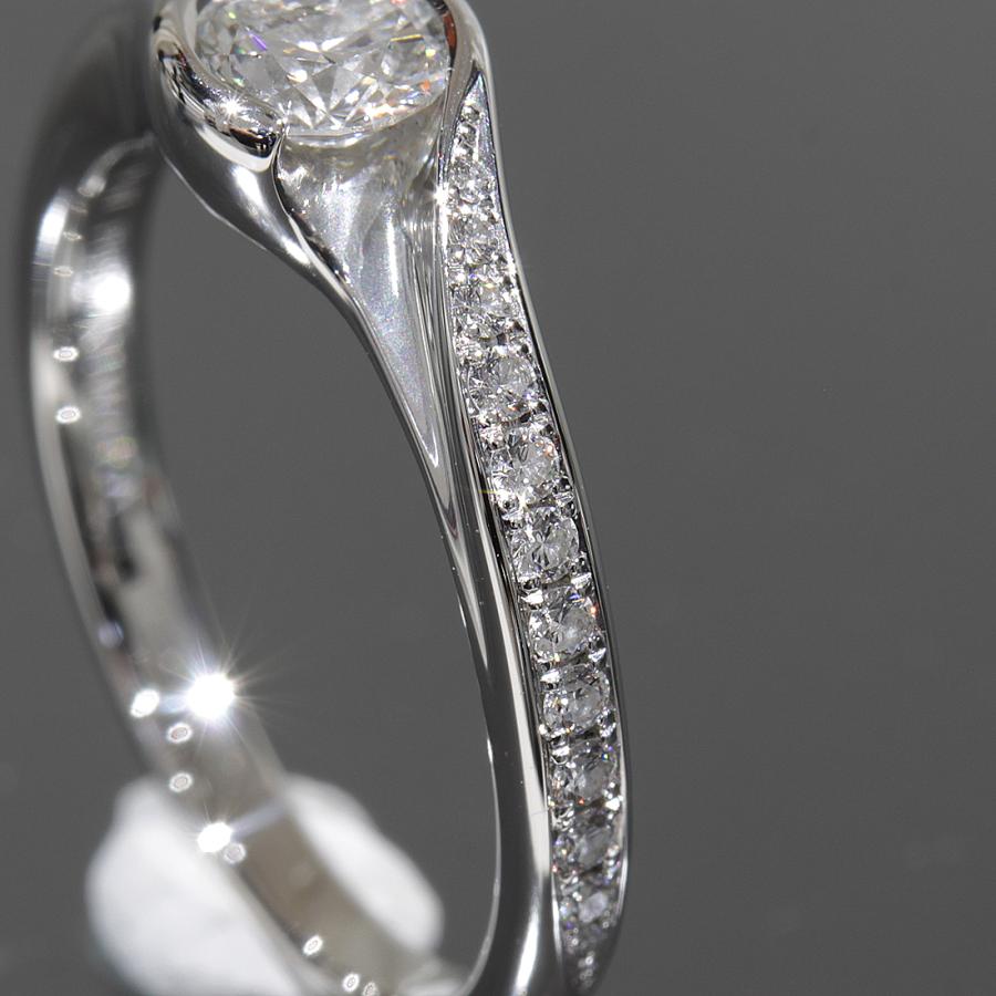 俄 NIWAKA ニワカ ダイヤ 0.4ct リング 10.5号 PT950 プラチナ