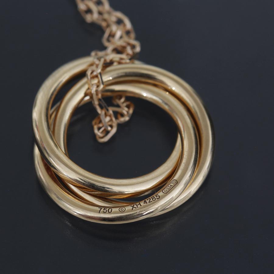 Cartier（カルティエ） トリニティネックレス ピンクサファイヤ Au750