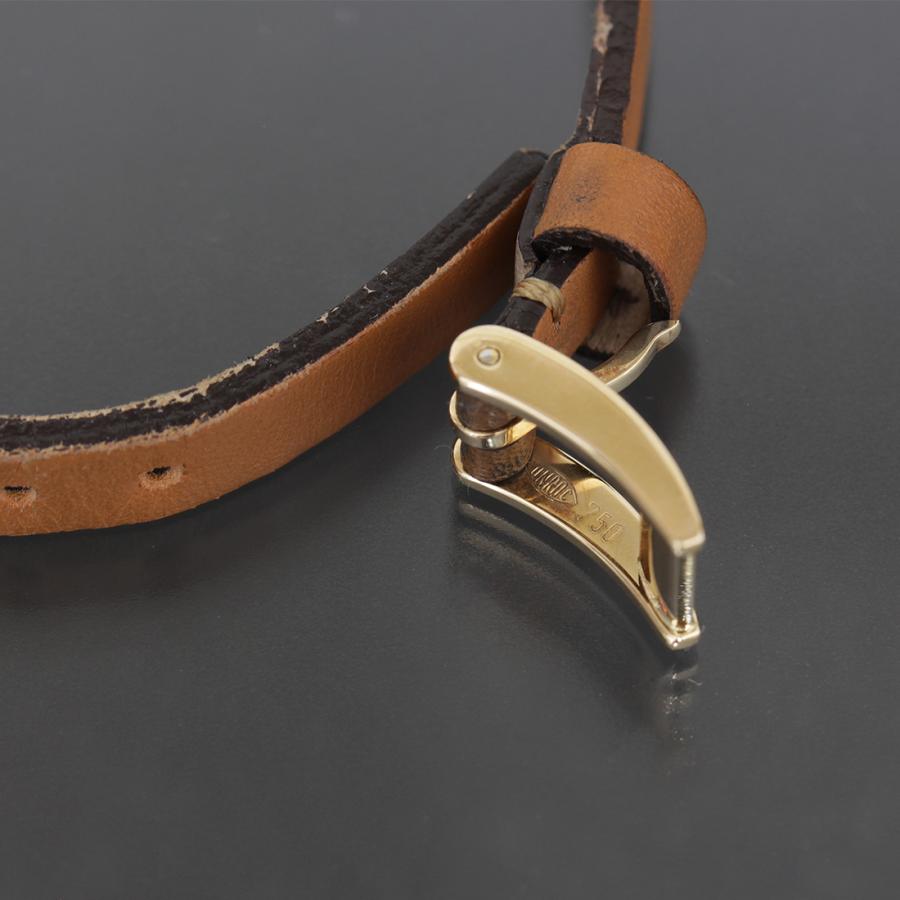 Cartier（カルティエ） ラブ レザーブレスレット K18YG 箱 ラブブレス