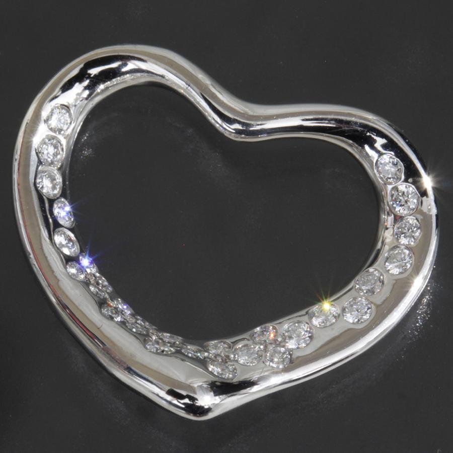 TIFFANY&Co.（ティファニー） オープンハート ペンダントトップ ダイヤ 