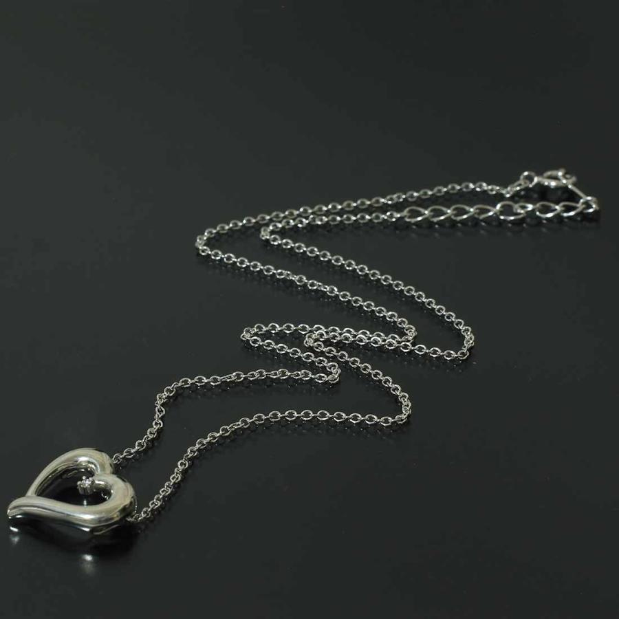 TASAKI (タサキ)TASAKI ダイヤ オープンハート ネックレス