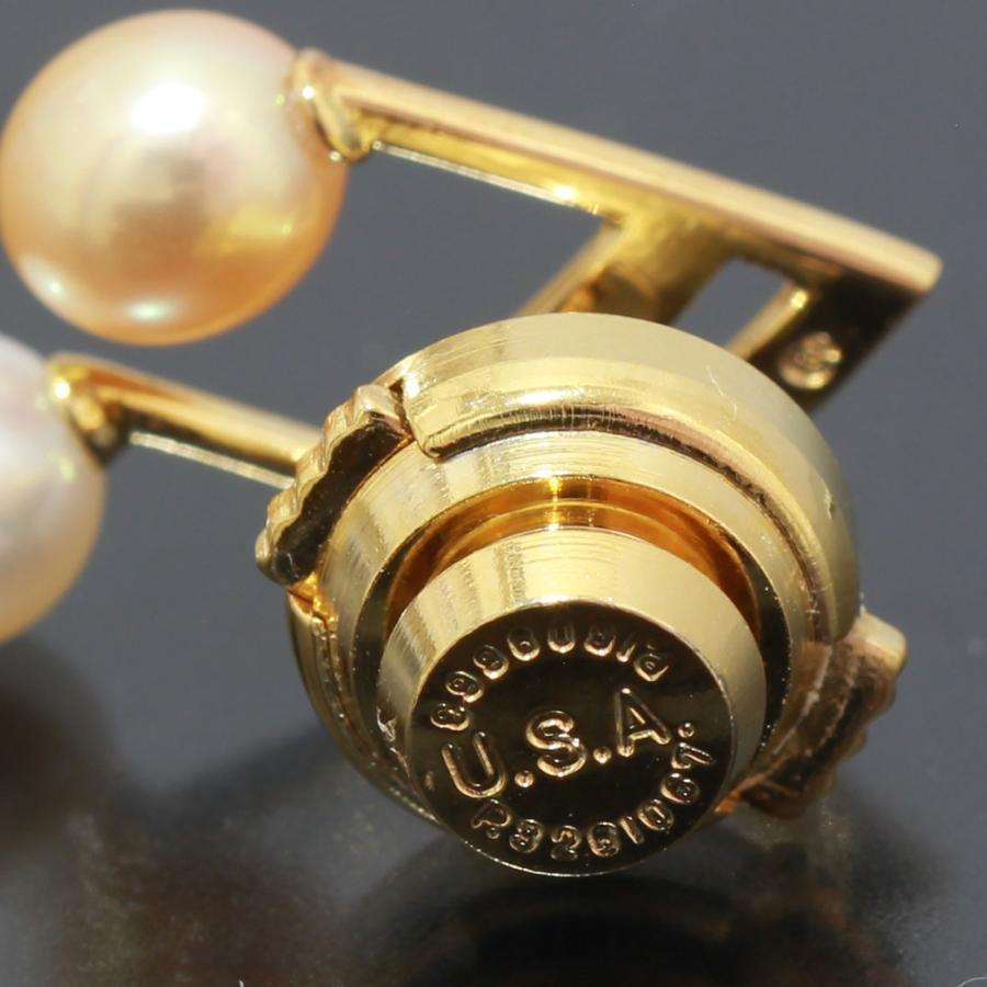 タサキ TASAKI 音符モチーフ ピンブローチ パール K18YG X0002 :X0002