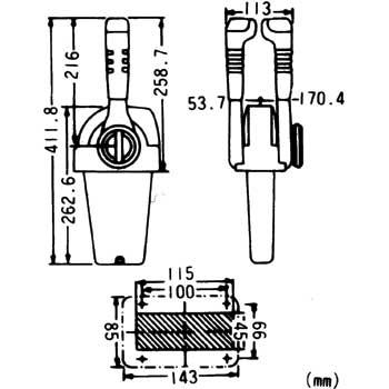 ニッパツメック KB コントロールボックス ツイン 両クラッチ(黒・黒) インチ仕様 NB0811-00 | ブランド登録なし | 01