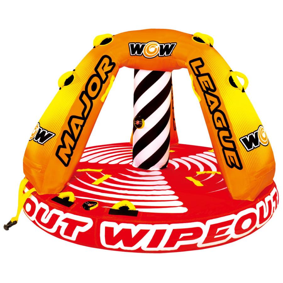WOW トーイングチューブ WOW/ワオ 3人乗り ワィプアウト バナナ WOW トーイングチューブ WOW/ワオ 3人乗り ワィプアウト バナナ