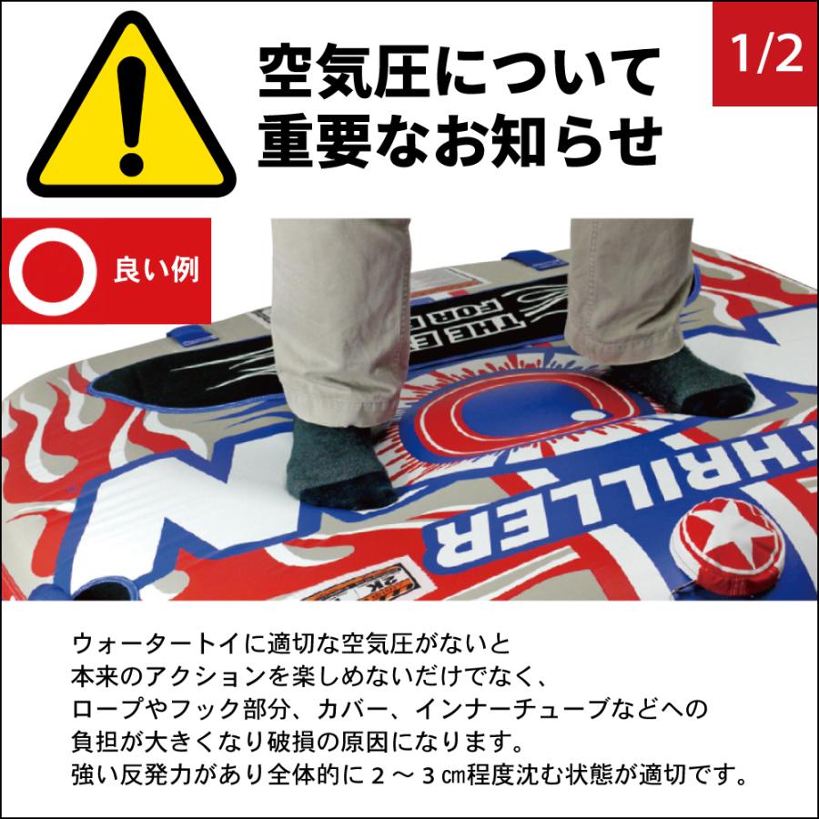 【限定品】 トーイングチューブ WOW/ワオ 3人乗り グライダー 4点セット バナナボート 【MY1165780968】(41796円)