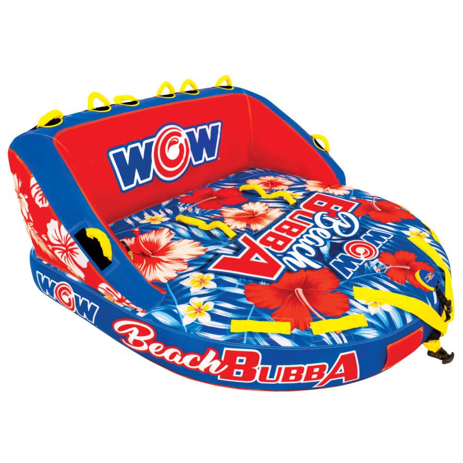 WOW トーイングチューブ WOW/ワオ 3人乗り ビーチブッバ バナナ WOW トーイングチューブ WOW/ワオ 3人乗り ビーチブッバ バナナ