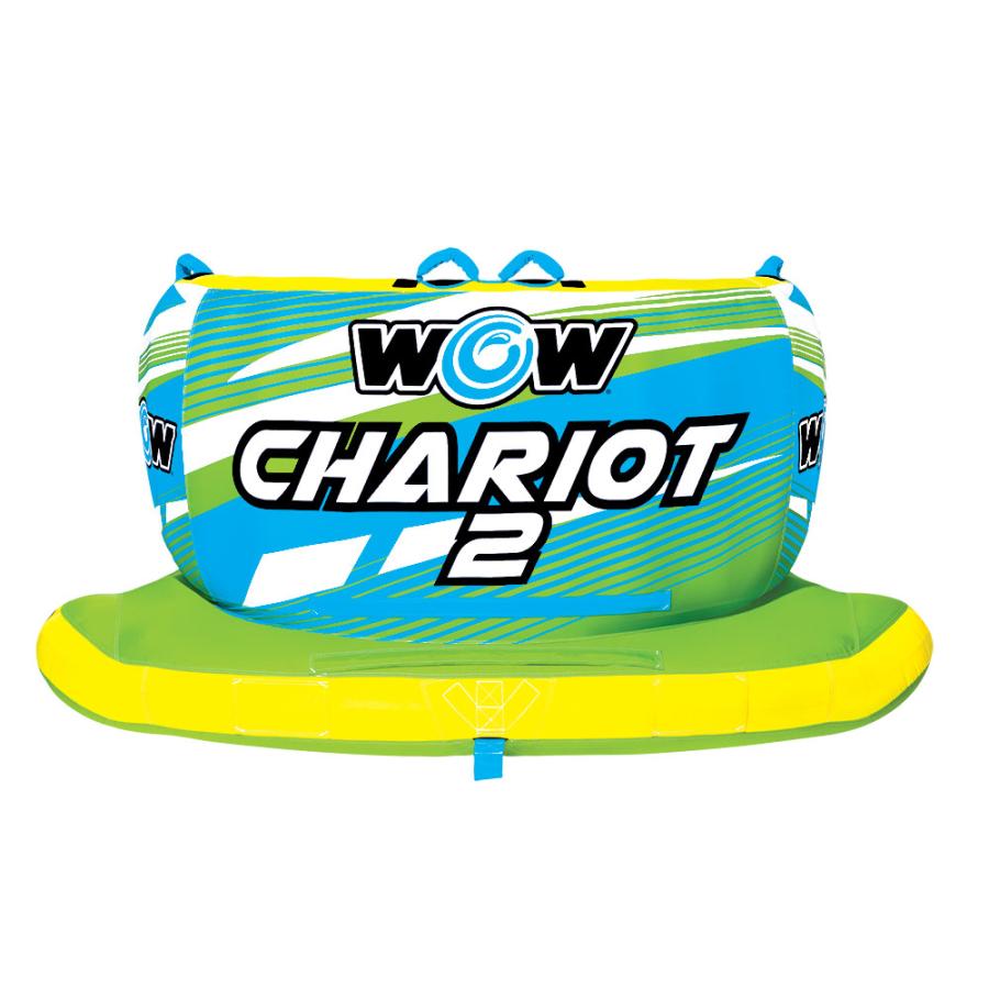 トーイングチューブ WOW/ワオ 2人乗り チャリオット バナナボート ボート ジェットスキーの画像