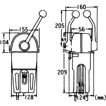 ニッパツメック MT-3コントロールボックス ツイン ミリ仕様 NA2052-00 