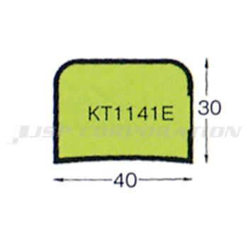 高密度防舷材(すべり材) KT1141E WH(ホワイト) 4m