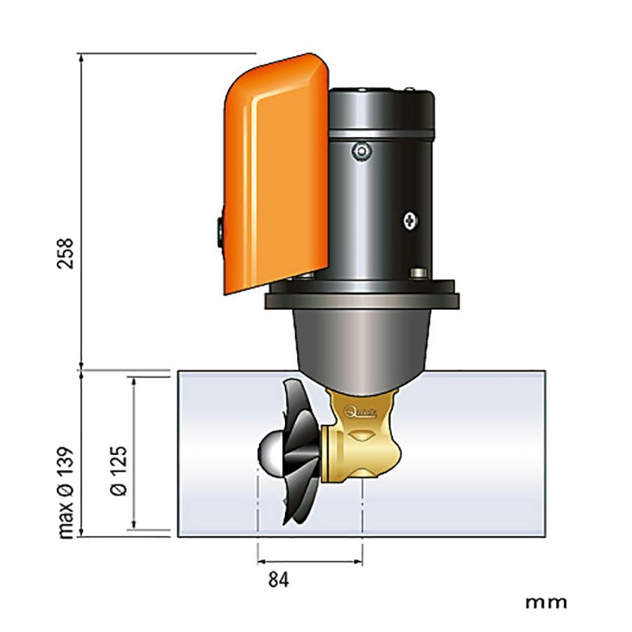 QUICK(クイック) スラスター シングルプロペラ BTQ 125-40 | ブランド登録なし | 01