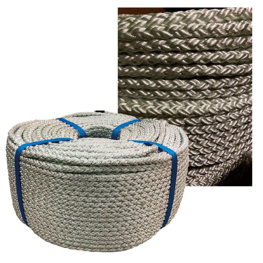 ナイロンクロスロープ (8つ打ち) 22mm×200m