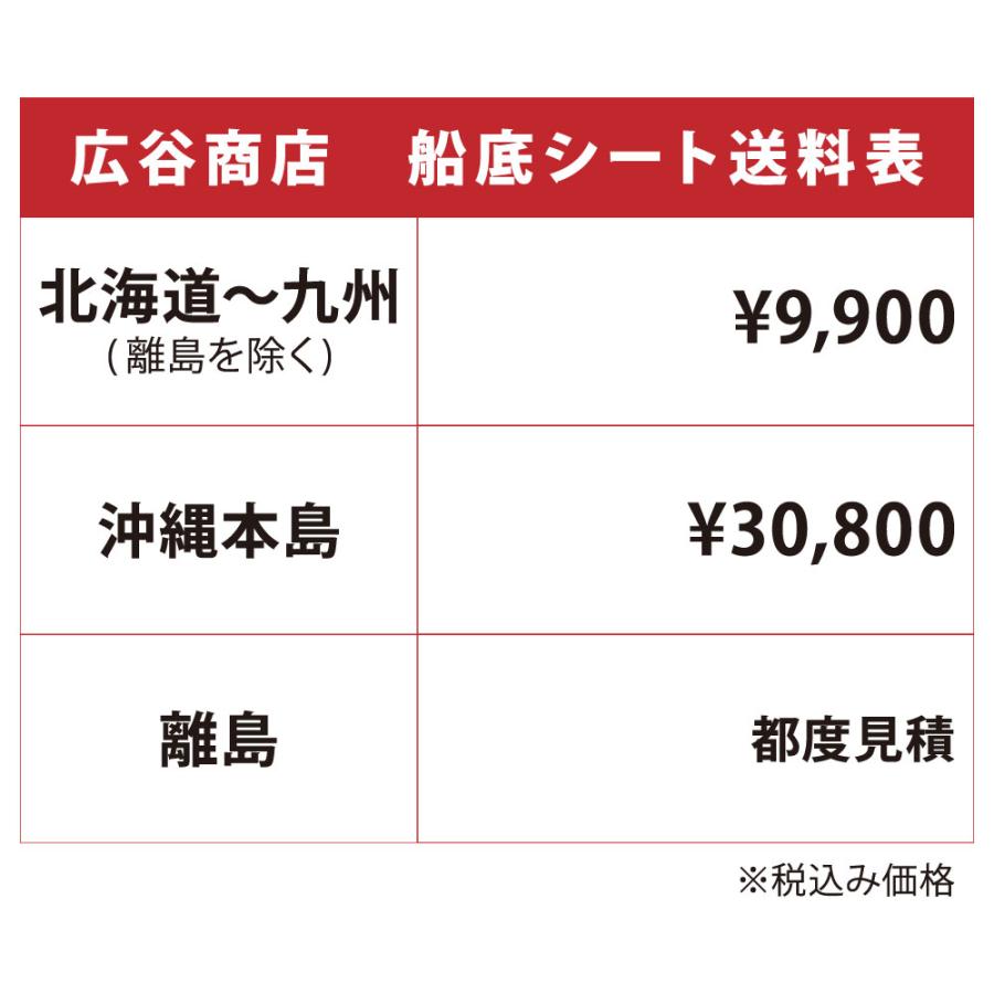 船底シート Mサイズ ブルー 広谷商店 HIROTANI フジツボ 貝 藻 メンテナンス削減 船底掃除 塗装不要 船 ヨット 海釣り マリン スペース確保_10
