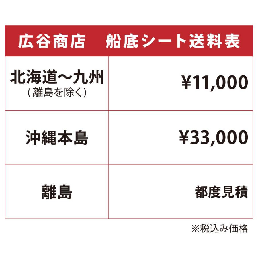 船底シート LLサイズ ブルー 広谷商店 HIROTANI フジツボ 貝 藻