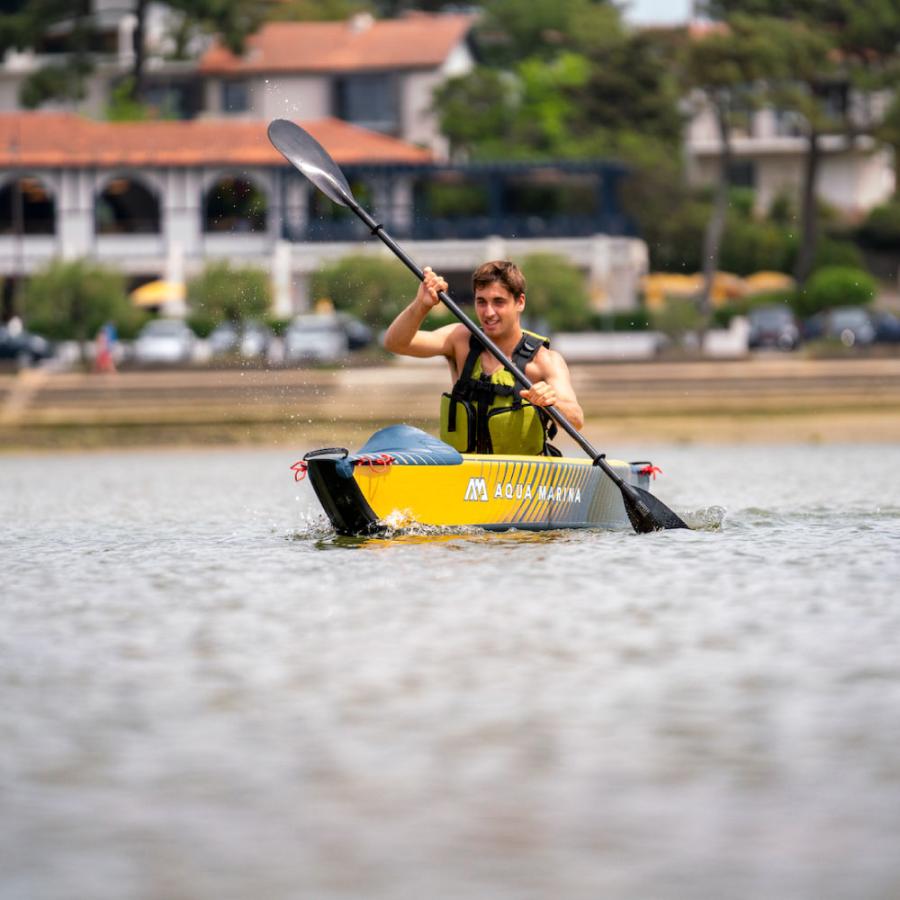 KAYAK インフレータブルカヤック AQUA MARINA アクアマリーナ Tomahawk AIR-K 375 トマホーク AIR-K375-A 1人乗りの画像