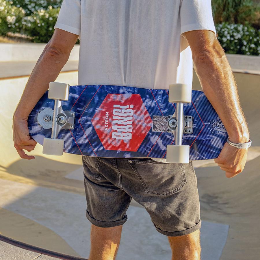 サーフスケート ボード 29"/73.7cm　BANG バン 29　AZTRON(アストロン) ABEC9ベアリング スケボー Surfskate サーフィン_9