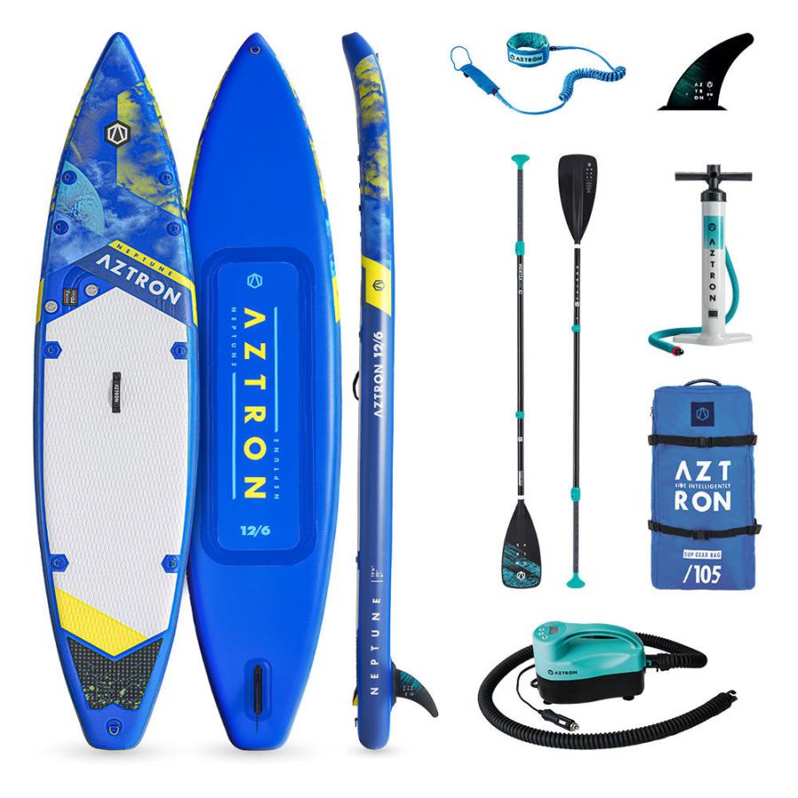 SUP スタンドアップパドルボード インフレータブル NEPTUNE ネプチューン AS-313D AZTRON アストロン サップ 電動ポンプセット