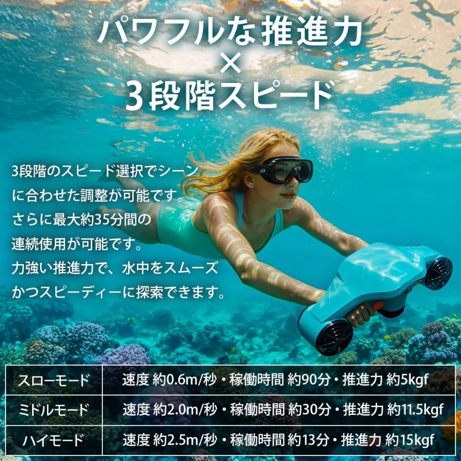 電動水中スクーター シュノーケリング ASIWO アシウォ MANTA マンタ