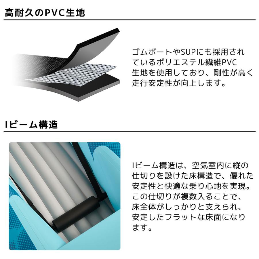 AQUA MARINA(アクアマリーナ) Betta ベッタ カヤック インフレータブル パドル付 3人乗り | AQUA MARINA | 04