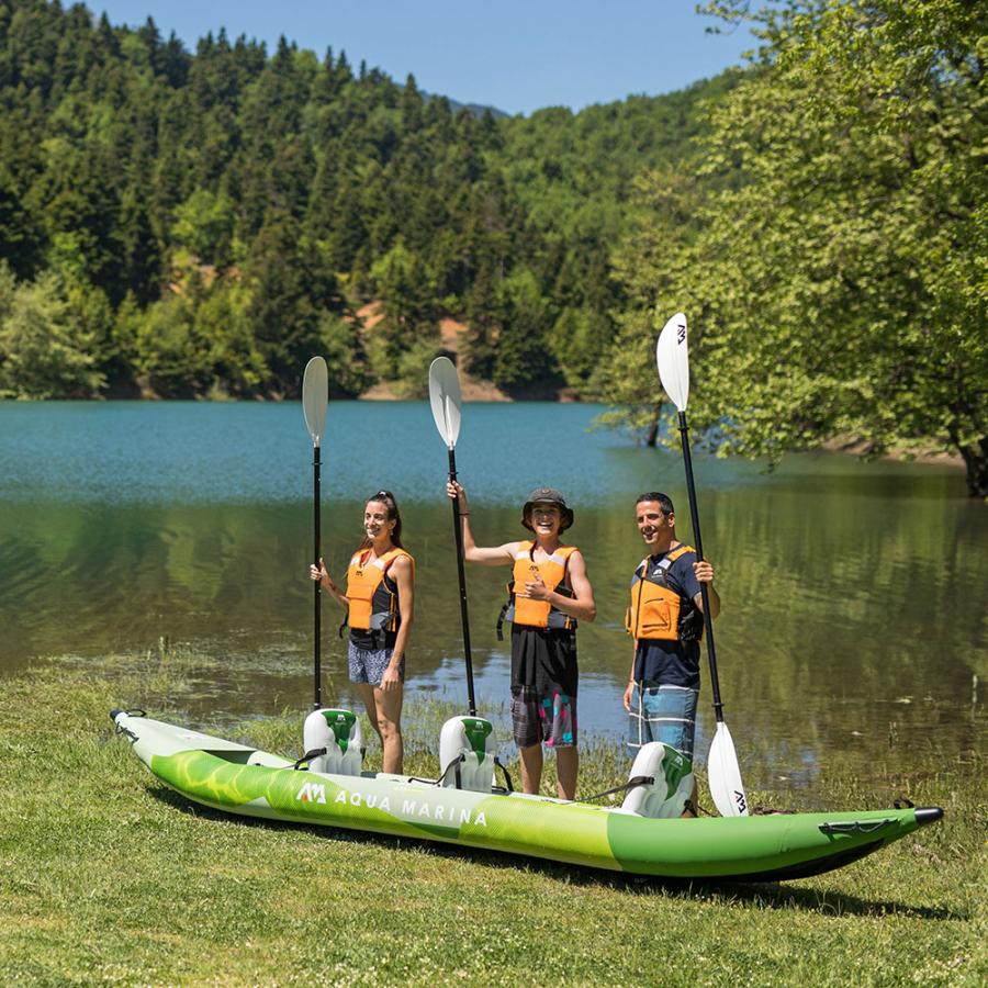 カヤック インフレータブル Betta ベッタ 3人乗り AQUA MARINA アクアマリーナ カヌー ダッキー アウトドア 釣り ゴムボート ビニール 空気注入式 | AQUA MARINA | 11