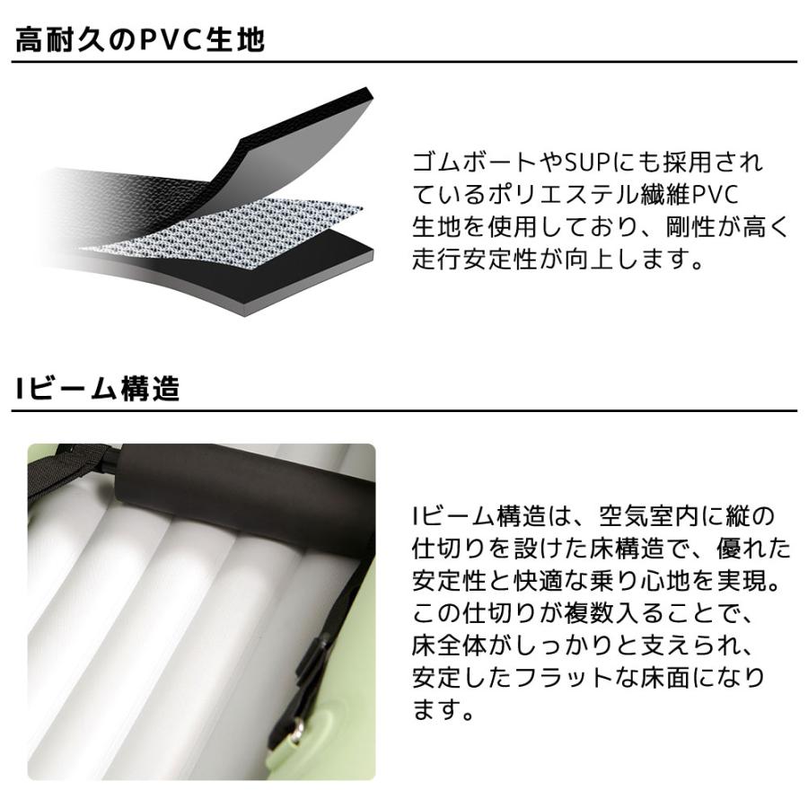 カヤック インフレータブル Betta ベッタ 3人乗り AQUA MARINA アクアマリーナ カヌー ダッキー アウトドア 釣り ゴムボート ビニール 空気注入式 | AQUA MARINA | 04