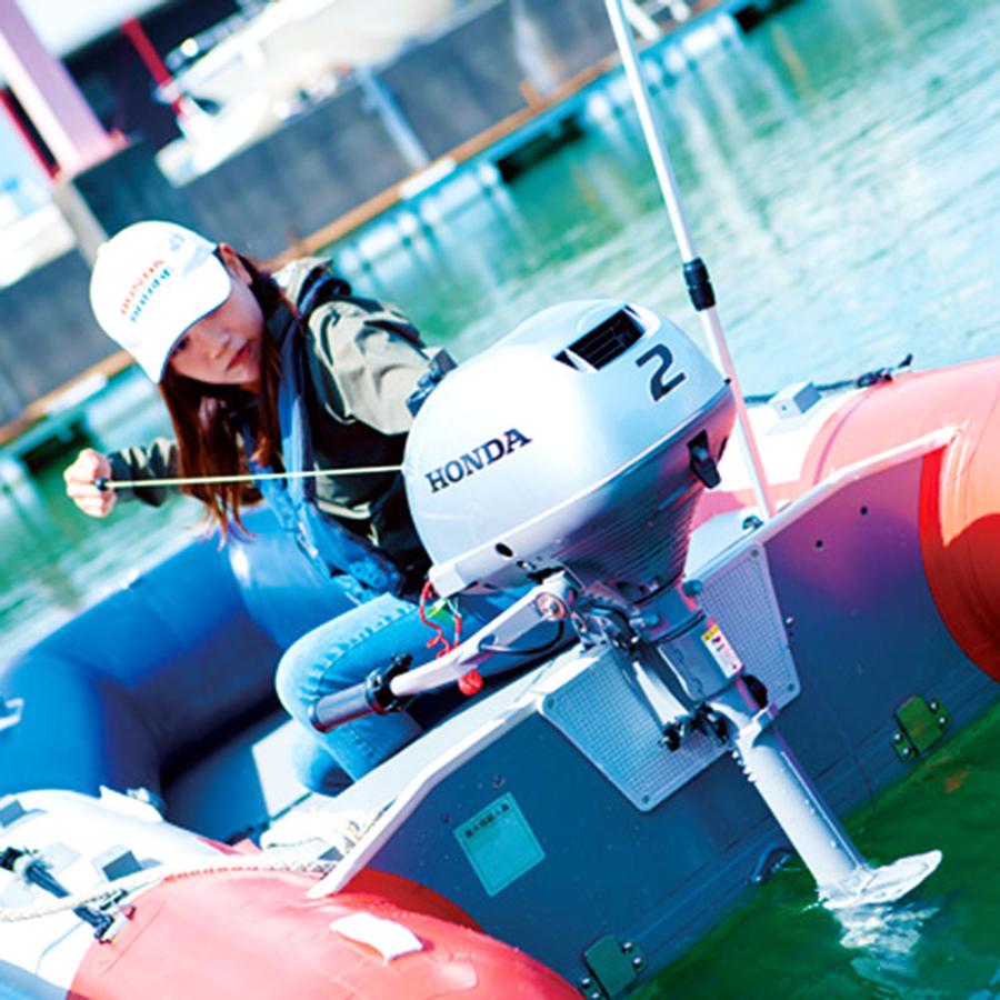 ホンダ 2馬力 船外機 4ストローク BF2DH トランサムL バー ホンダ 2馬力 船外機 4ストローク BF2DH トランサムL バー