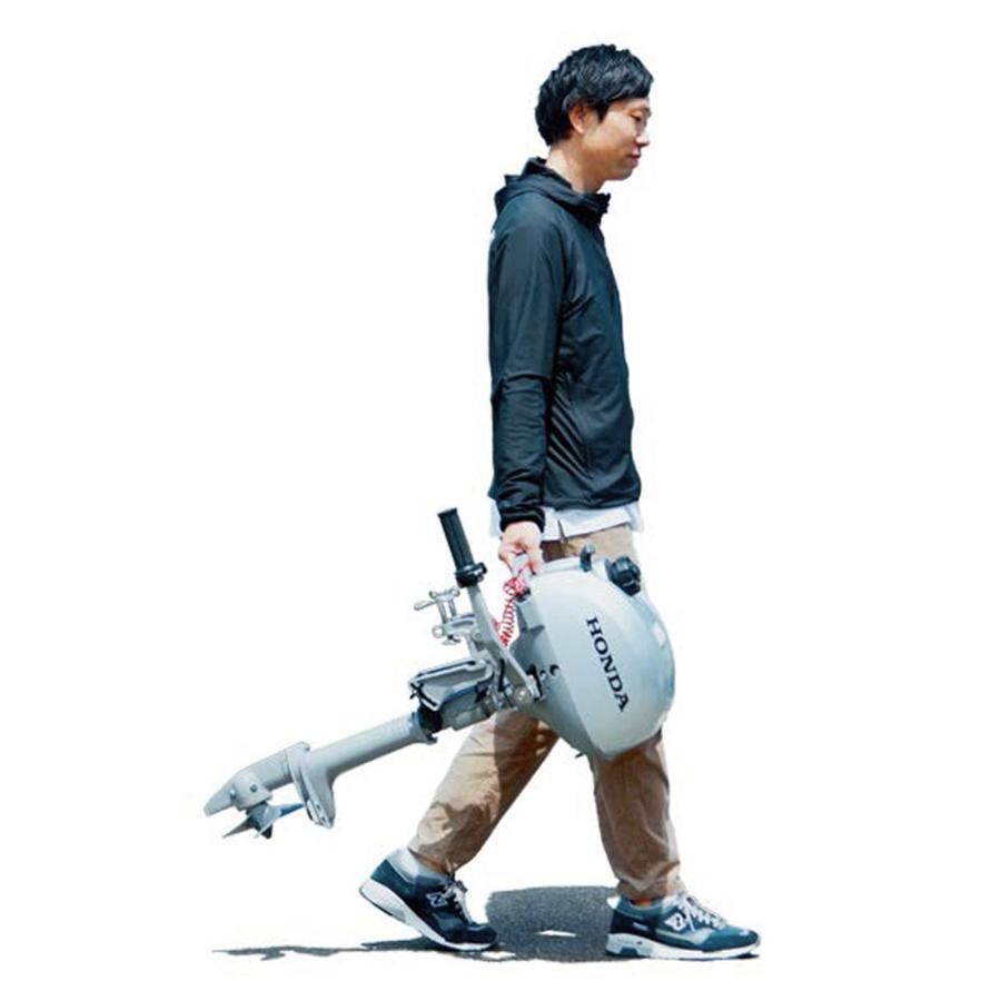 ホンダ 2馬力 船外機 エンジン 4ストローク BF2DH トランサムS バー  