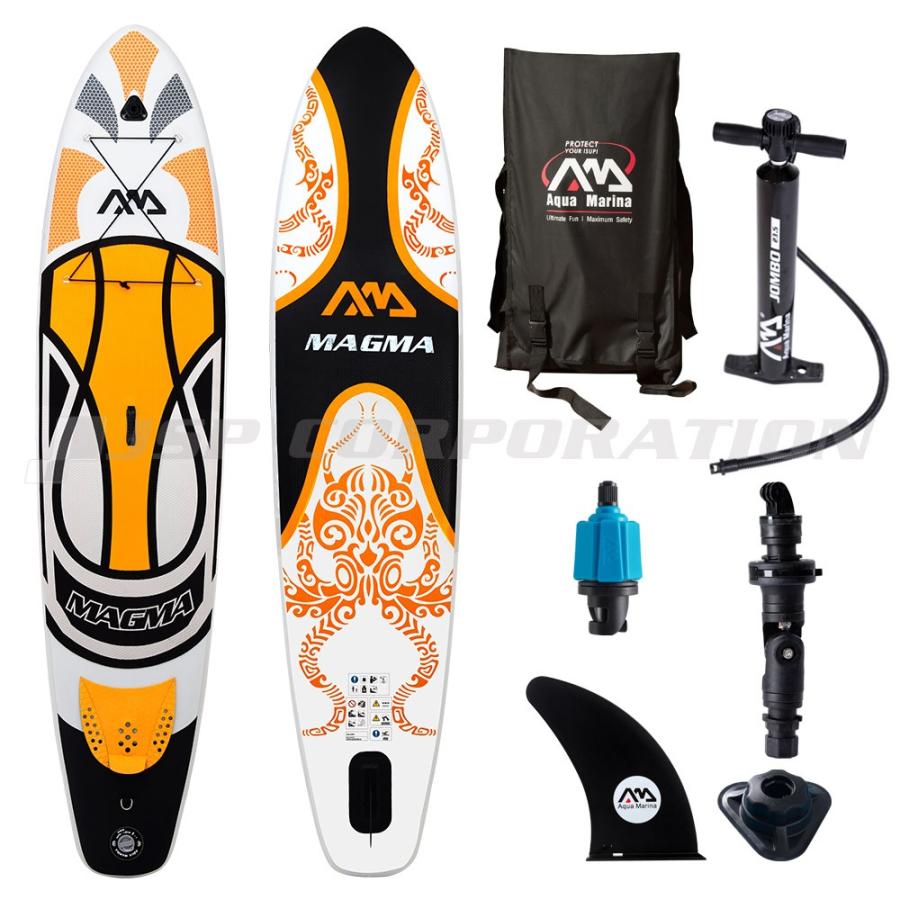 【500円引きクーポン】 スタンドアップパドルボード SUP インフレータブル AQUA MARINA アクアマリーナ MAGMA マグマ BT-17MA, クダマツシ 513b7681