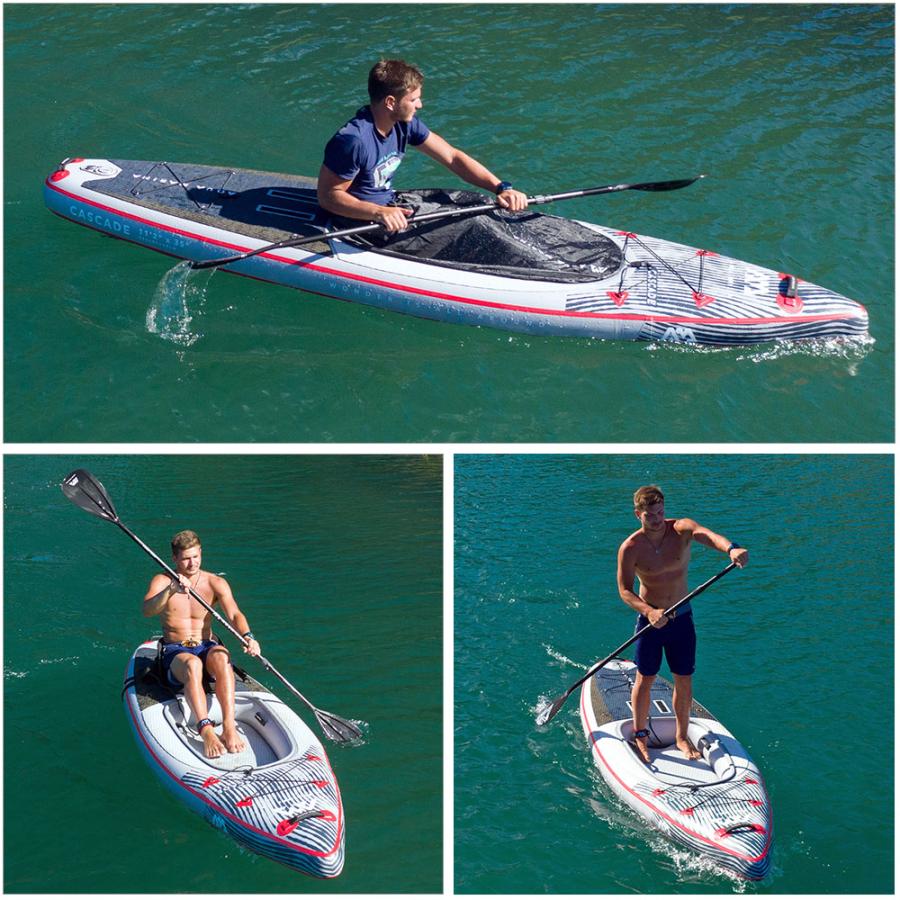 AQUA MARINA ハイブリッド SUP × カヤック インフレータブル AQUA MARINA ハイブリッド SUP × カヤック インフレータブル