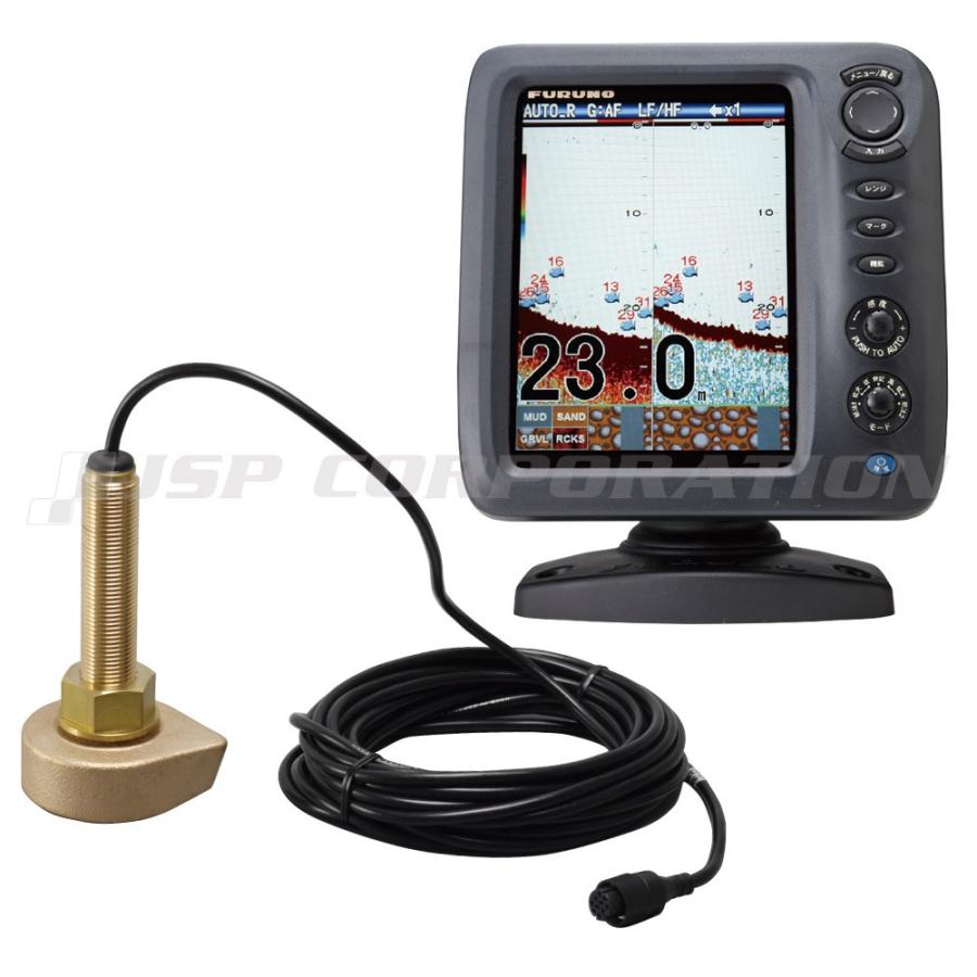 フルノ 8.4型 魚群探知機 FCV-588 舟型送受波器セット 魚探