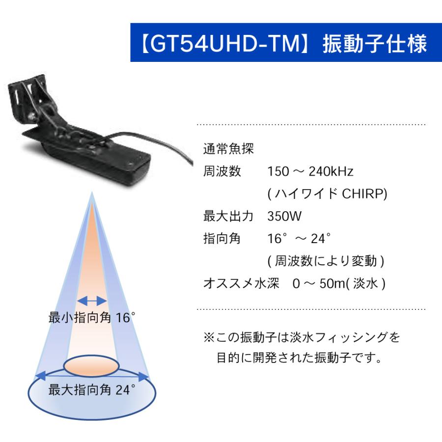 ガーミン STRIKER Vivid 7sv GT54UHD-TM振動子セット 7インチ GPS 魚探 魚群探知機｜neonet｜03