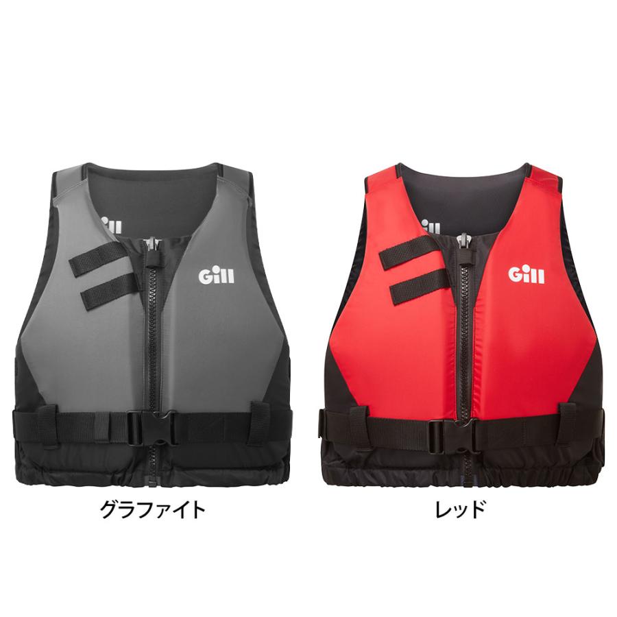 Gill ライフジャケット Mサイズ Gill（ギル） ボイジャー フロントジップ PFD ライフジャケット : ネオ